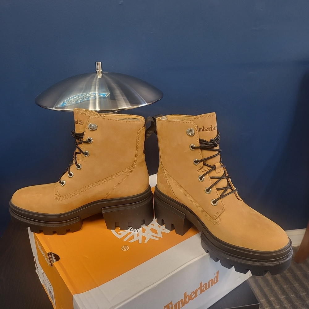 Timberland Everleigh 6 in Wheat Nubuck...NWT. - Picture 6 of 11